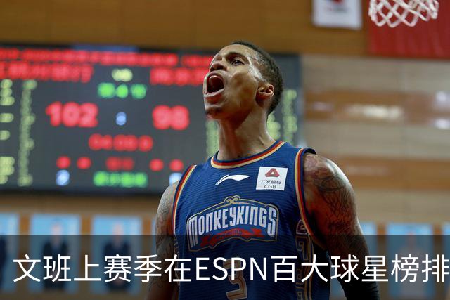 文班上赛季在ESPN百大球星榜排第五 如今窜至第二&仅次于约基奇