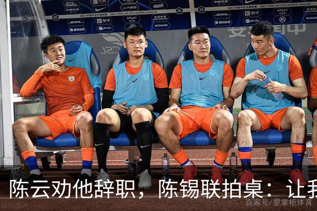 陈云劝他辞职，陈锡联拍桌：让我干啥绝无二话，背后藏着什么