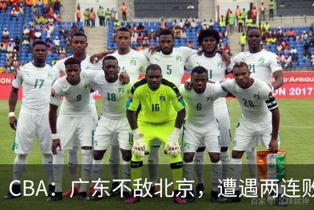 CBA：广东不敌北京，遭遇两连败，积分榜更新